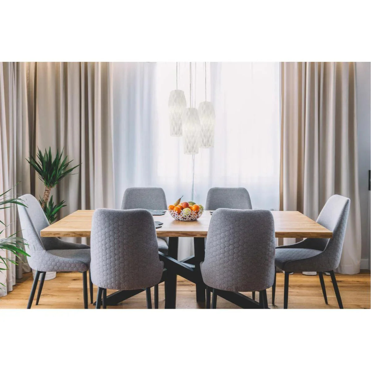 Candace 18 in. 3 Lights Round Pendant Light - Bees Lighting
