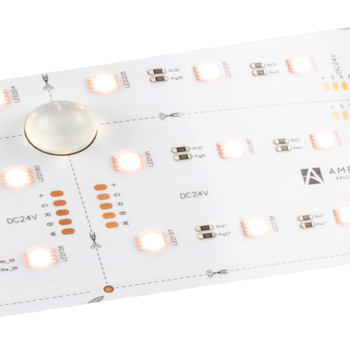 2-Pack Trulux Canvas 12" x 24" RGBW LED Sheet Light, 20 Watts, 1000 Lumens, 24V - Bees Lighting