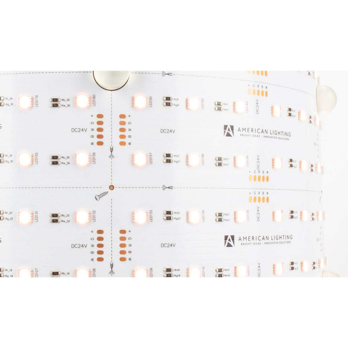 2-Pack Trulux Canvas 12" x 24" RGBW LED Sheet Light, 20 Watts, 1000 Lumens, 24V - Bees Lighting