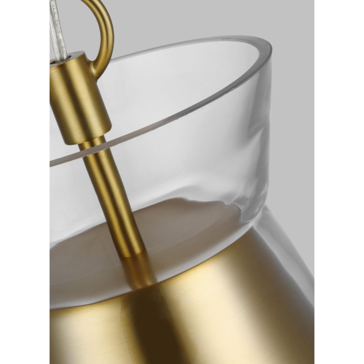 Atlantic 11 in. Pendant Light Brass Finish - Bees Lighting