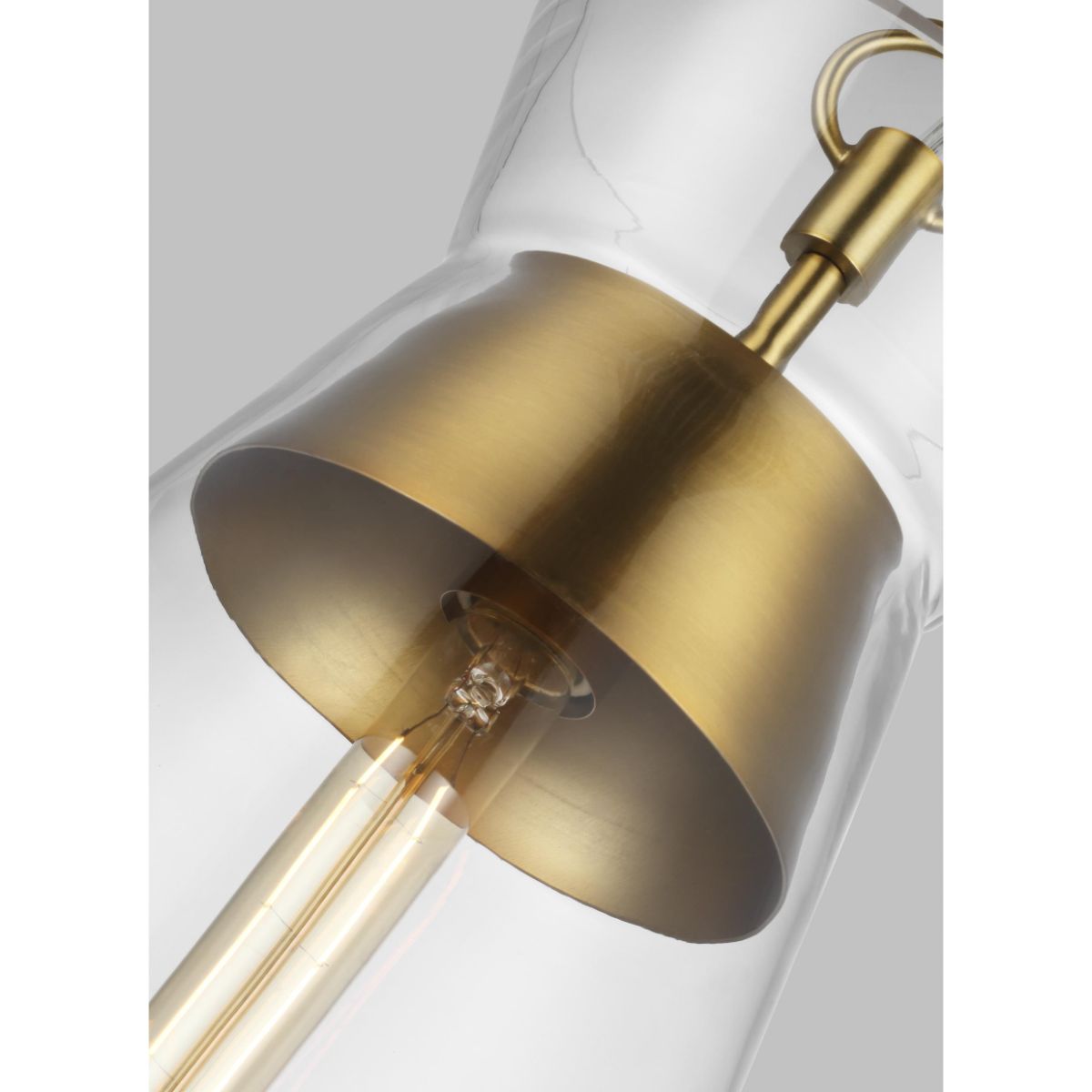 Atlantic 11 in. Pendant Light Brass Finish - Bees Lighting
