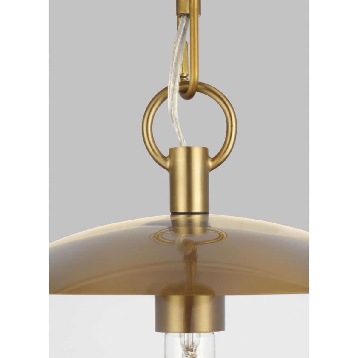 Atlantic 16 in. Pendant Light Brass Finish - Bees Lighting