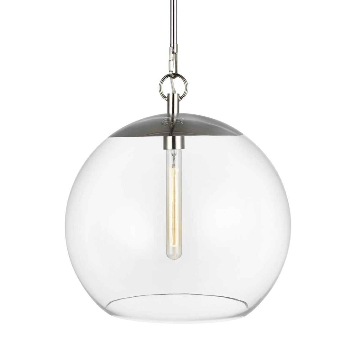 Atlantic 16 in. Pendant Light Polished Nickel Finish - Bees Lighting