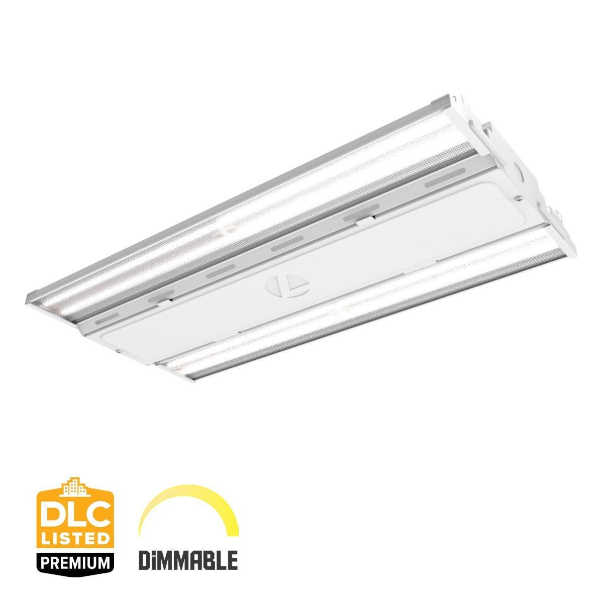 Compact Pro LED High Bay, Switchable Lumens 24000/30000 and CCT 4000K/5000K, 120/277V - Bees Lighting