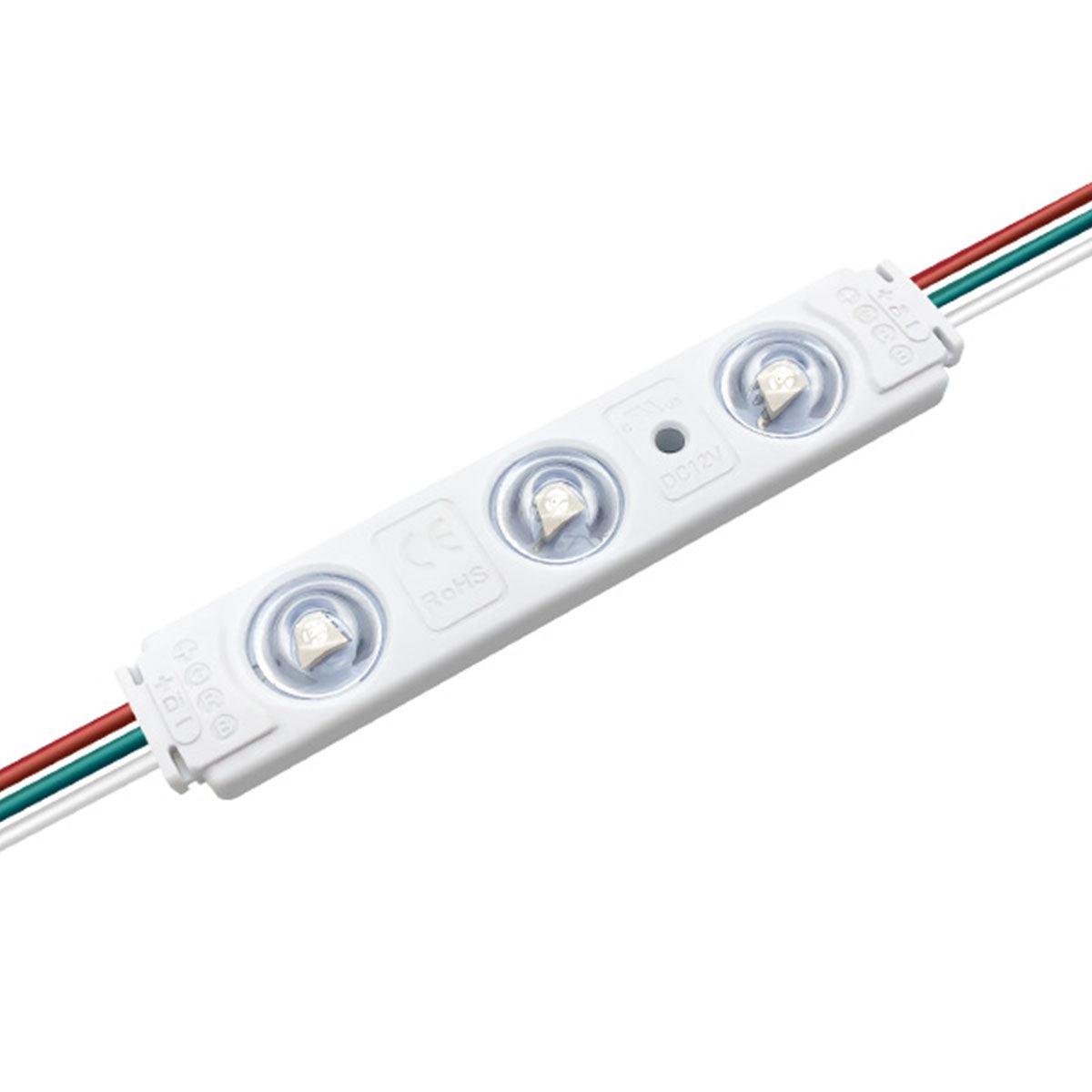 143in. LED Channel Ray, 3 LEDs, 100 Lumens per Module, 20pcs per string, RGBW, 12VDC - Bees Lighting