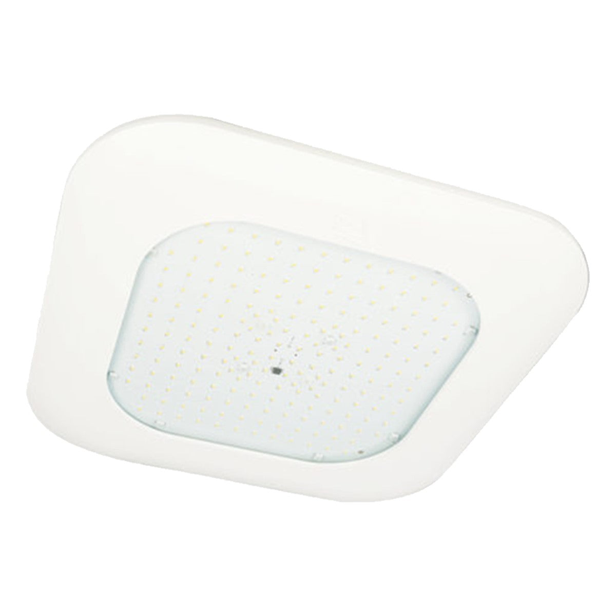 LED Gas Station Canopy Light, 9360 Lumens, 60 Watts, 5000K, 120-277V - Bees Lighting