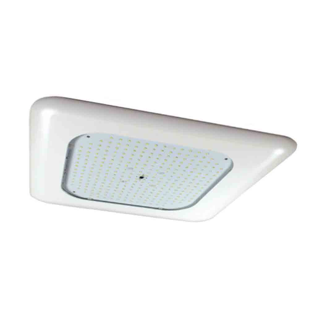 LED Gas Station Canopy Light, 9360 Lumens, 60 Watts, 5000K, 120-277V, Universal Superkit - Bees Lighting