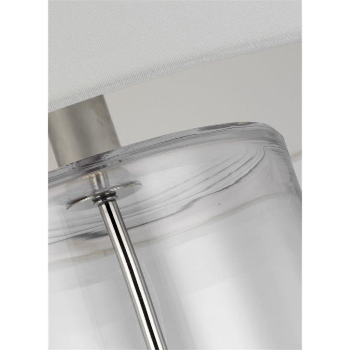 Garrett Table Lamp Clear Glass