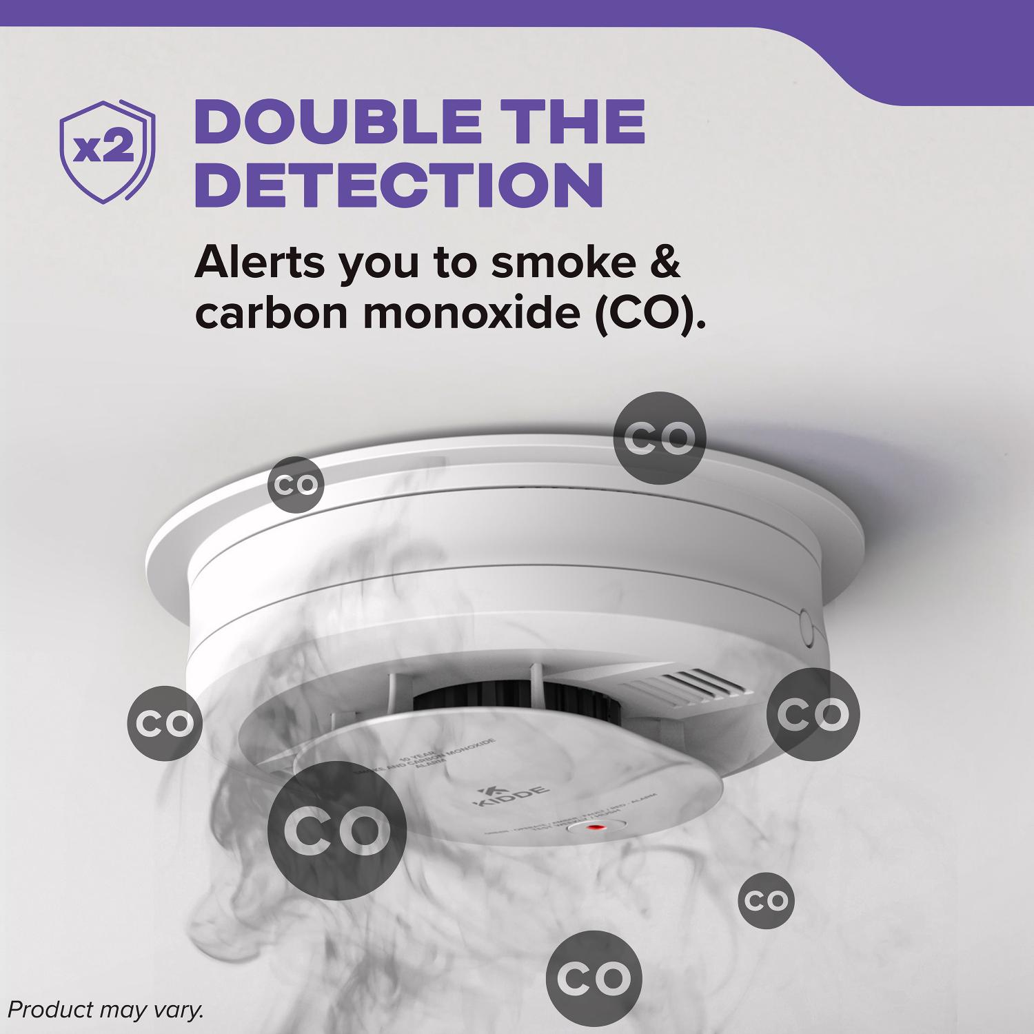 FireX Hardwired+AA Battery Backup Smoke & Carbon Monoxide Detector - Bees Lighting