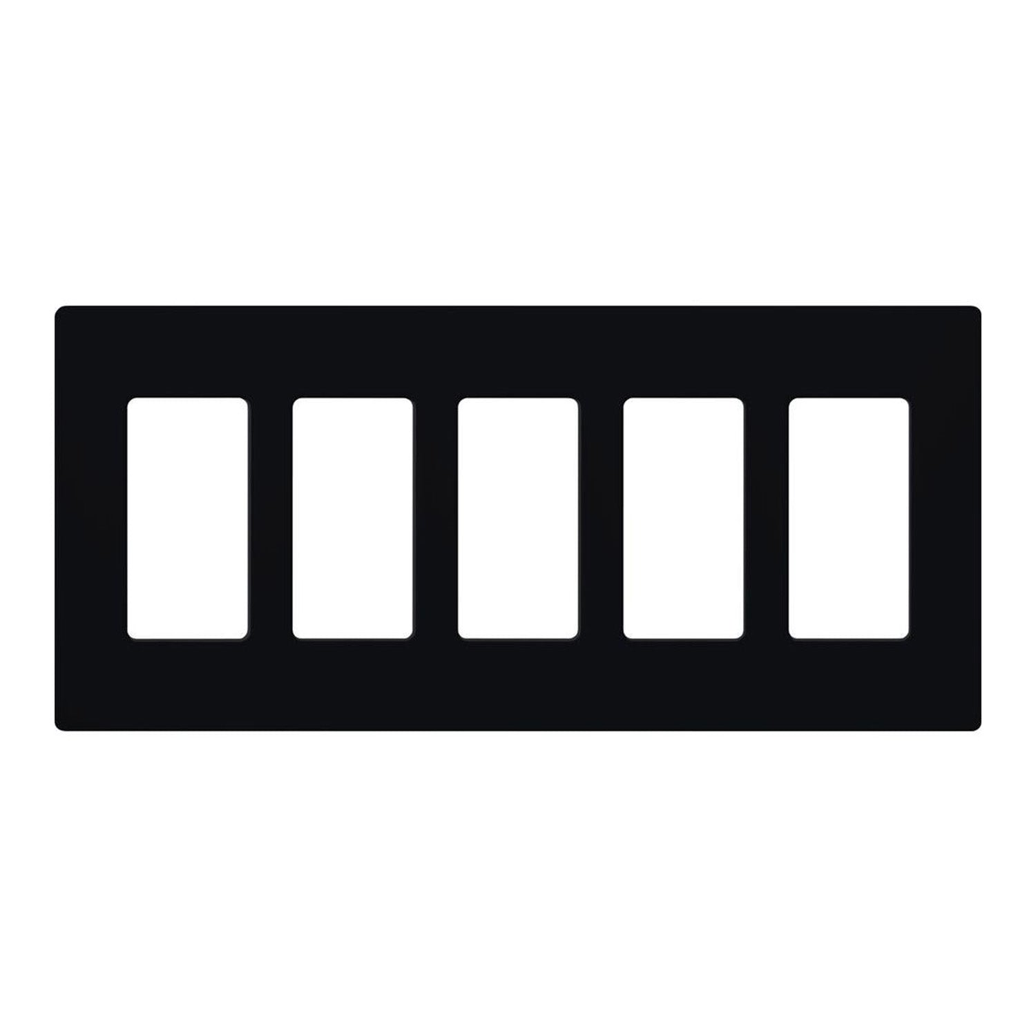Lutron Claro 5-Gang Decorator/Rocker Wall Plate - Bees Lighting
