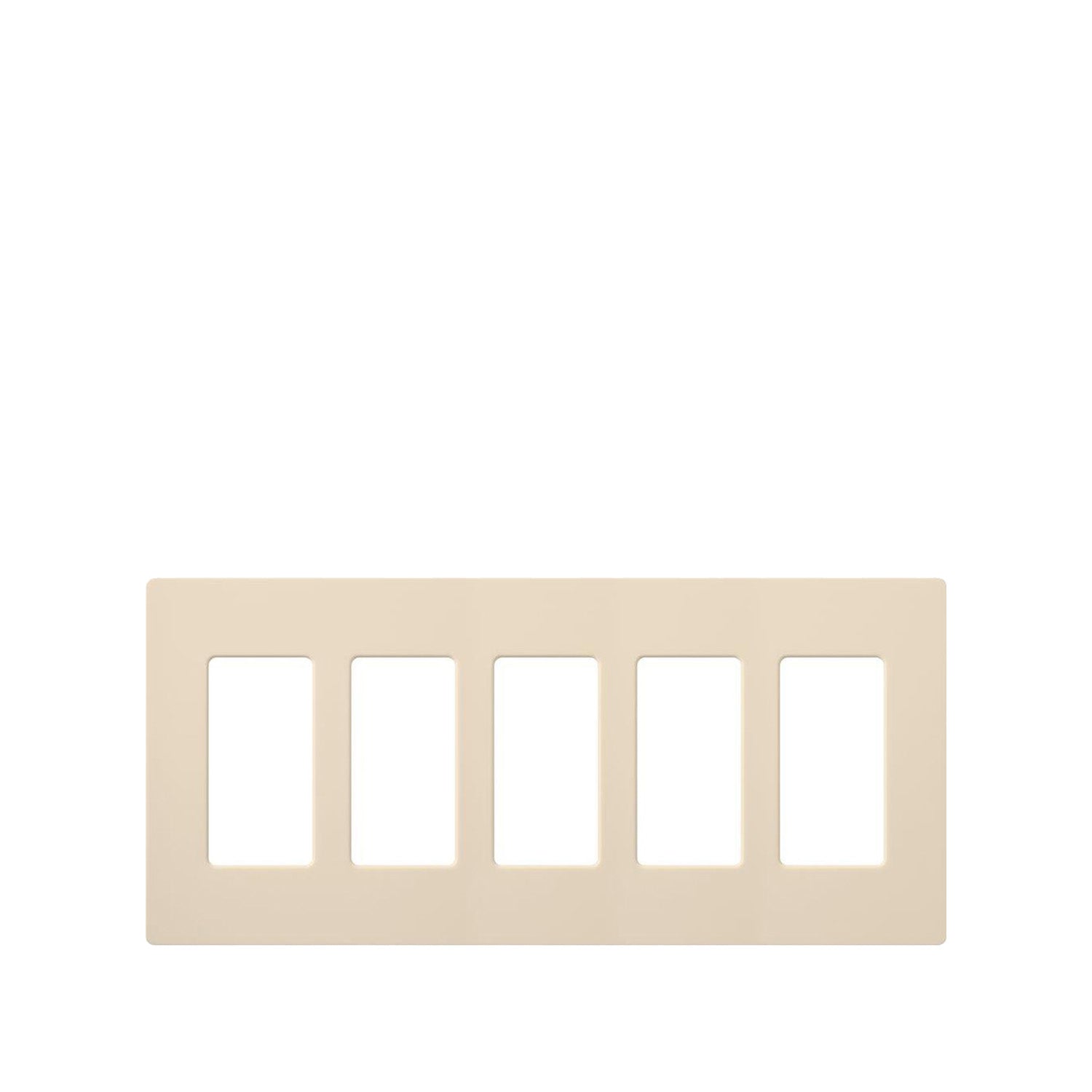 Lutron Claro 5-Gang Decorator/Rocker Wall Plate - Bees Lighting