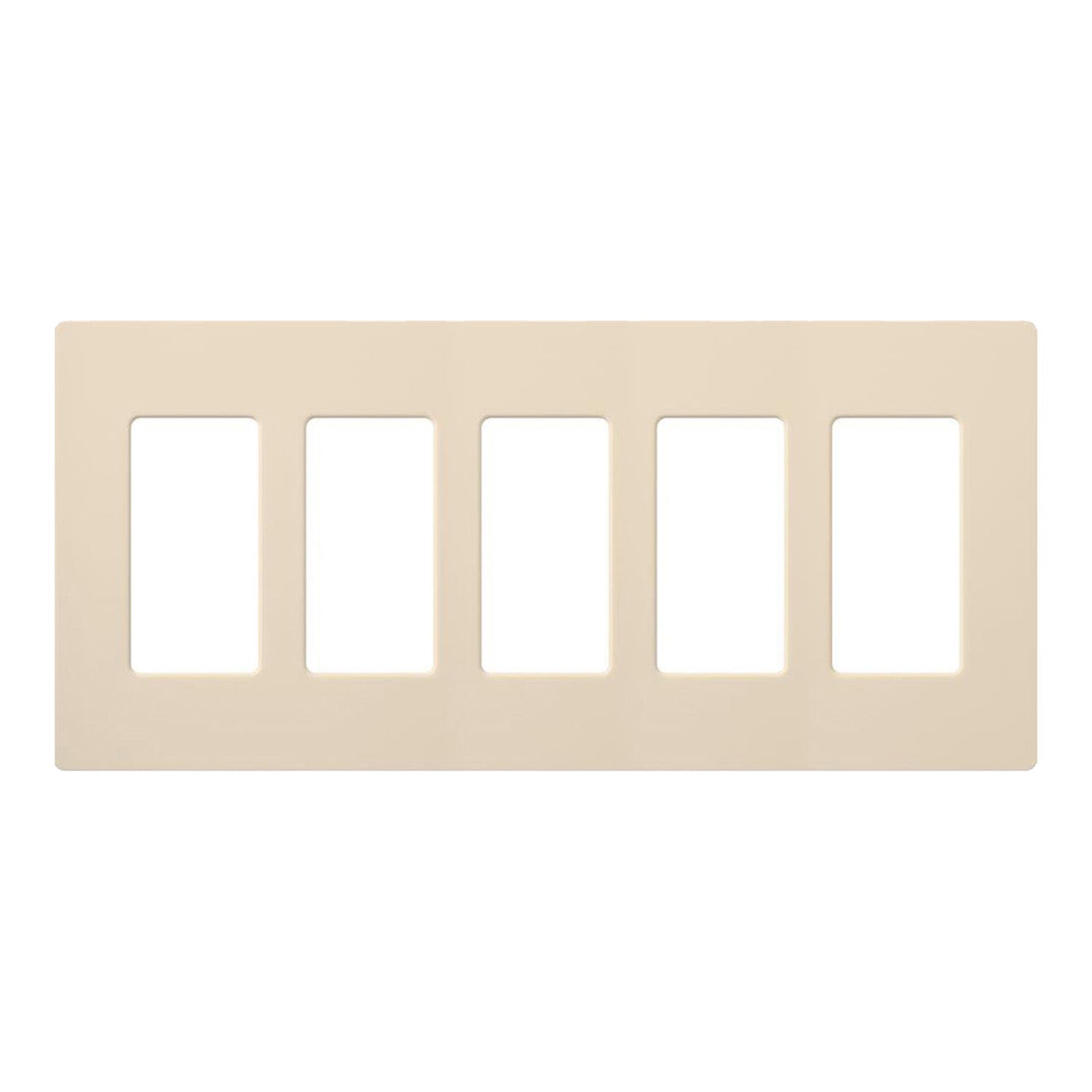 Lutron Claro 5-Gang Decorator/Rocker Wall Plate - Bees Lighting