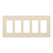 Lutron Claro Screwless Decorator/Rocker Wall Plate - Bees Lighting