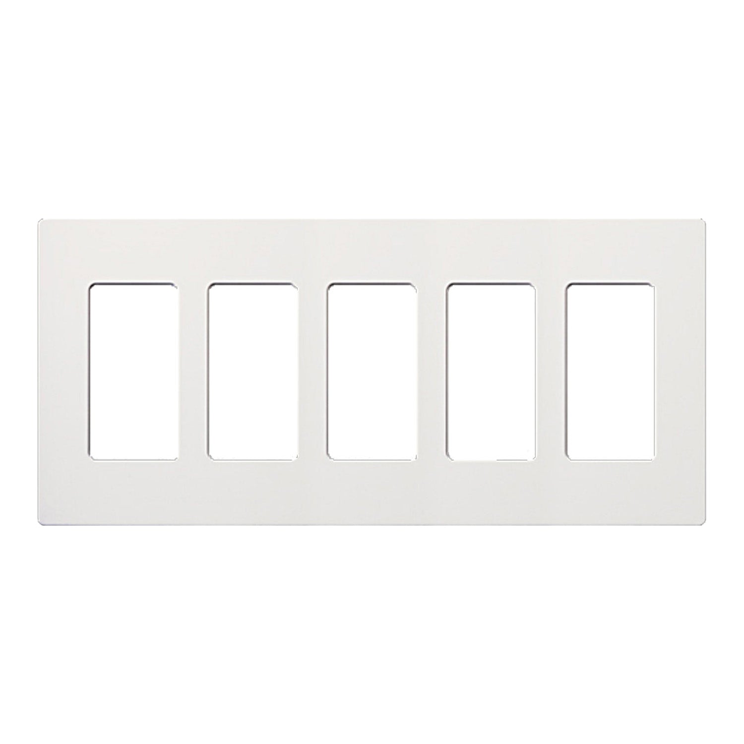 Lutron Claro 5-Gang Decorator/Rocker Wall Plate - Bees Lighting