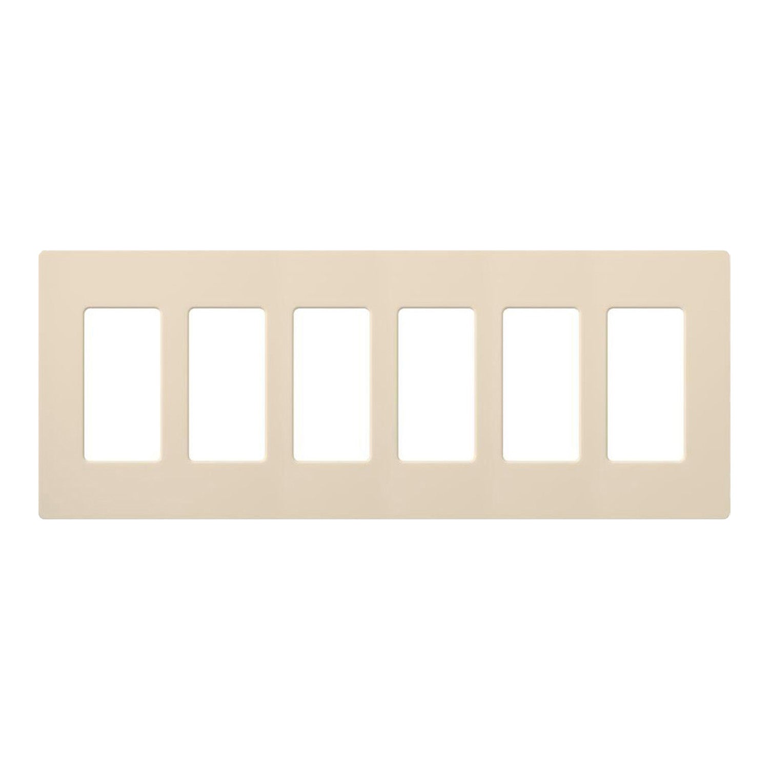Lutron Claro 6-Gang Decorator/Rocker Wall Plate - Bees Lighting