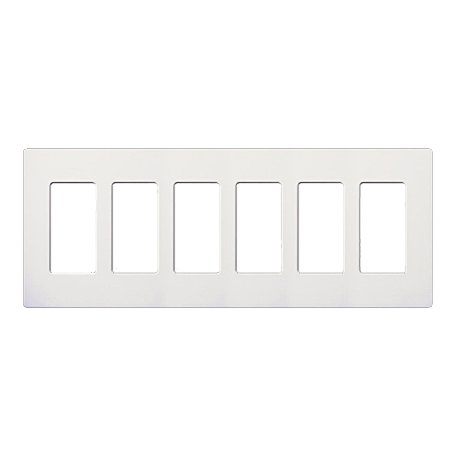 Lutron Claro 6-Gang Decorator/Rocker Wall Plate - Bees Lighting