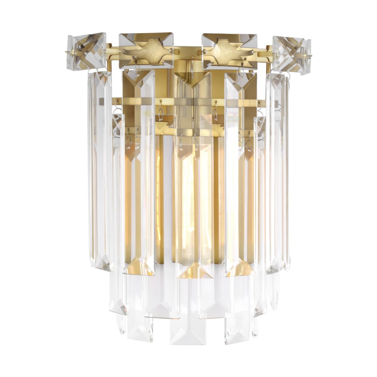 Arden 13 in. Wall Light Brass Finish - Bees Lighting