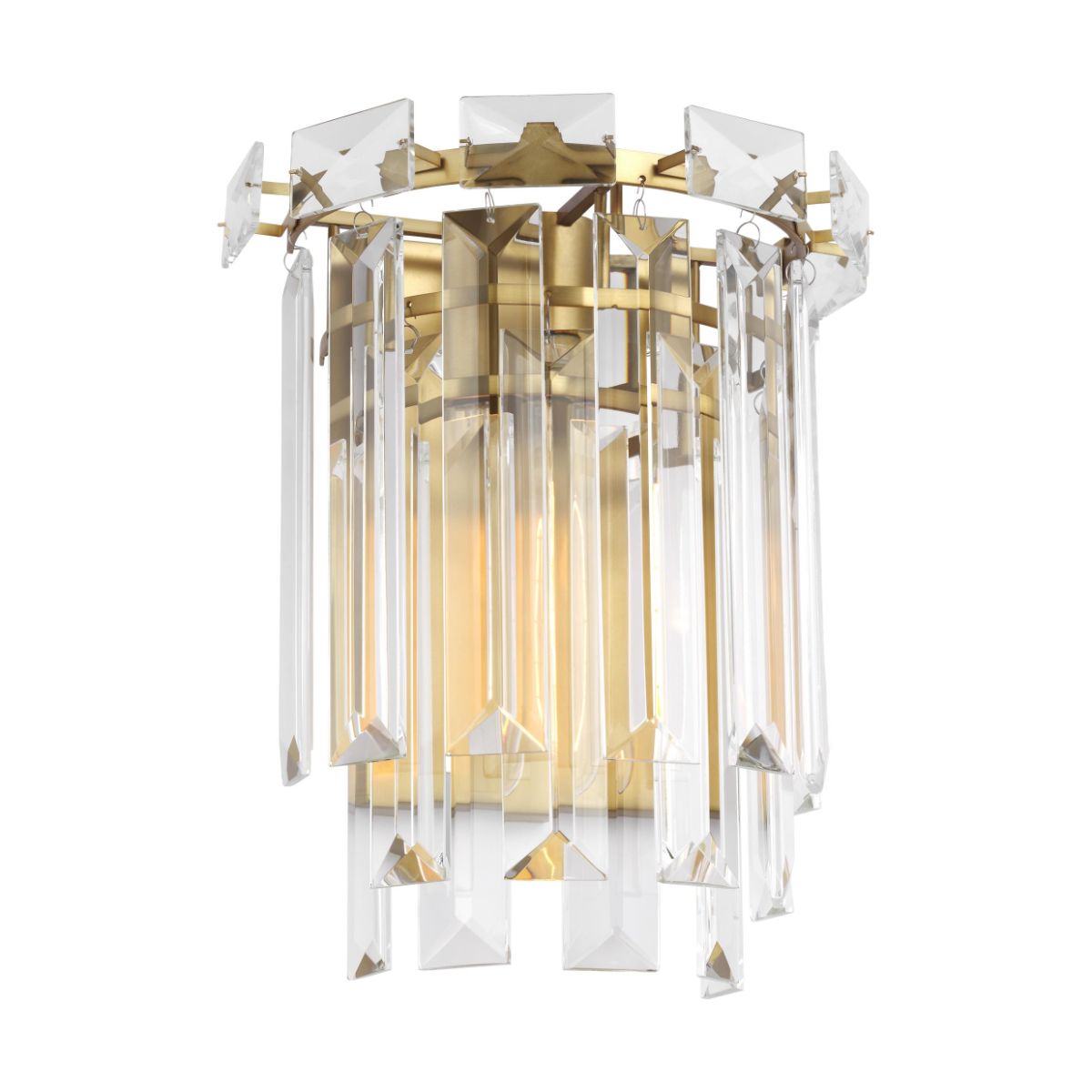 Arden 13 in. Wall Light Brass Finish - Bees Lighting