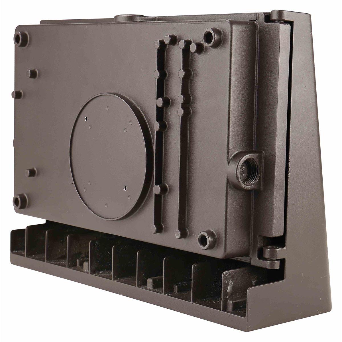 LED Cutoff Wall Pack With Photocell, 100 Watts Adjustable, 15000 Lumens, 30K/40K/50K, 120-277V - Bees Lighting