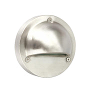 12V LED Round Half Moon Deck Light Stainless Steel - Bees Lighting