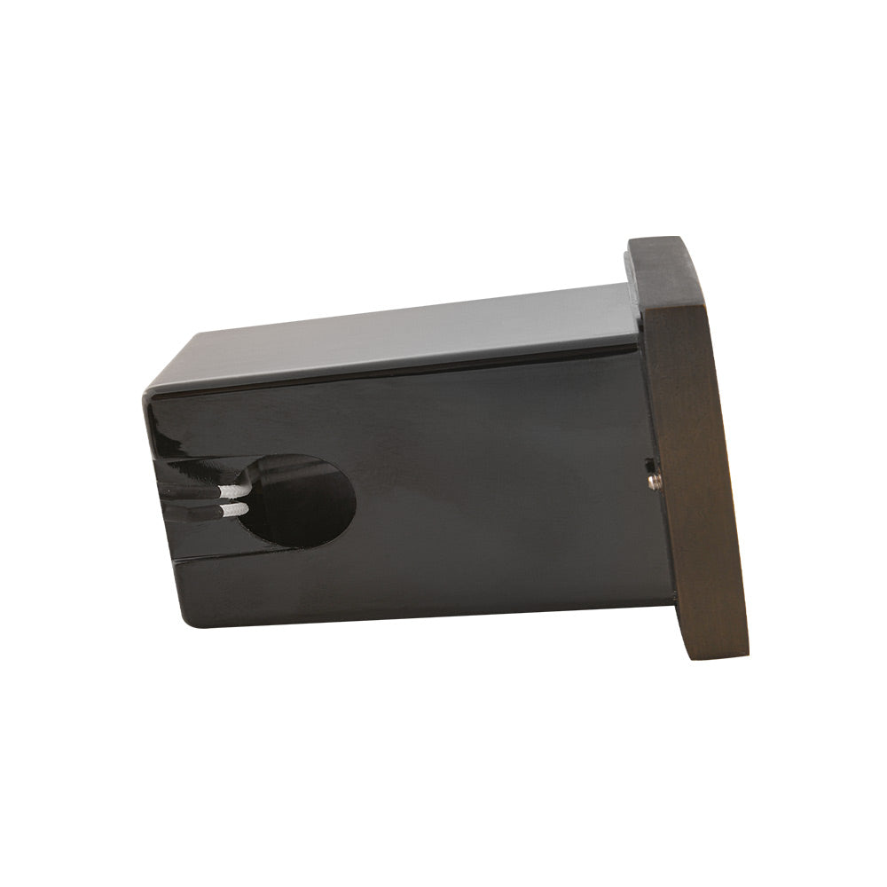 12V LED 4.5" Brick Step Light Dark Brass - Bees Lighting