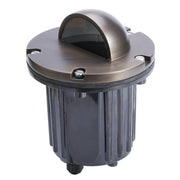 12V LED Landscape In-Ground Well Light Half Moon Head Brass - Bees Lighting