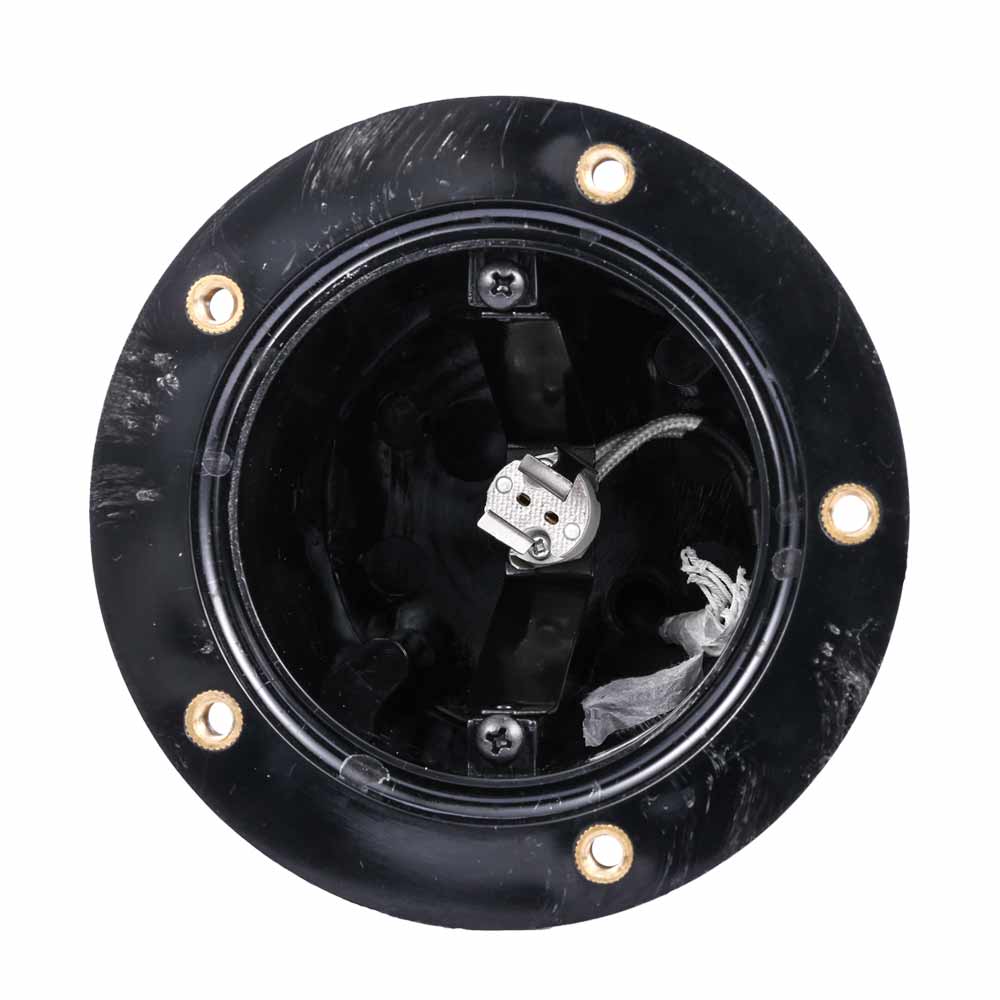 12V LED Landscape In-Ground Well Light Half Moon Head Brass - Bees Lighting