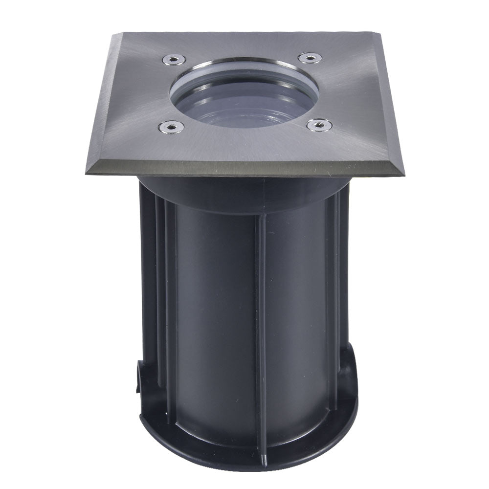 12V LED Landscape In-Ground Well Light Square Flat Face Stainless Steel - Bees Lighting
