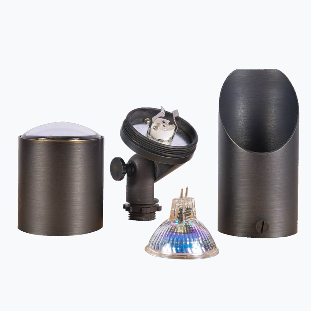 LED Adjustable Directional Spot Light, Dark Brass - Bees Lighting