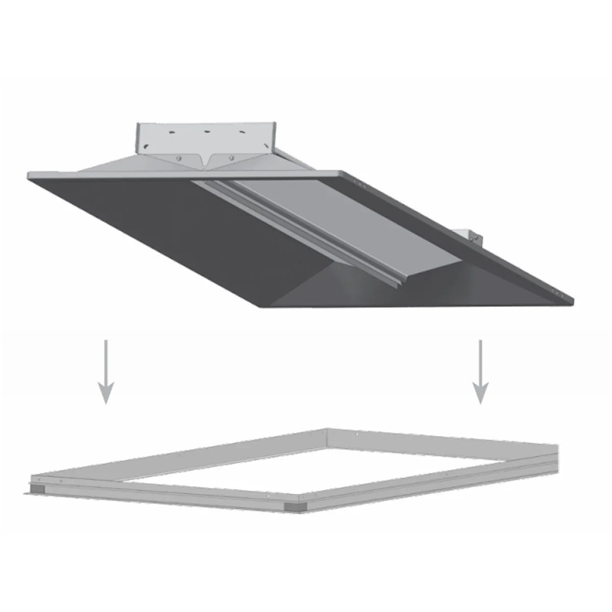 Drywall Grid Adapter for Troffers 1 x 4 - Bees Lighting