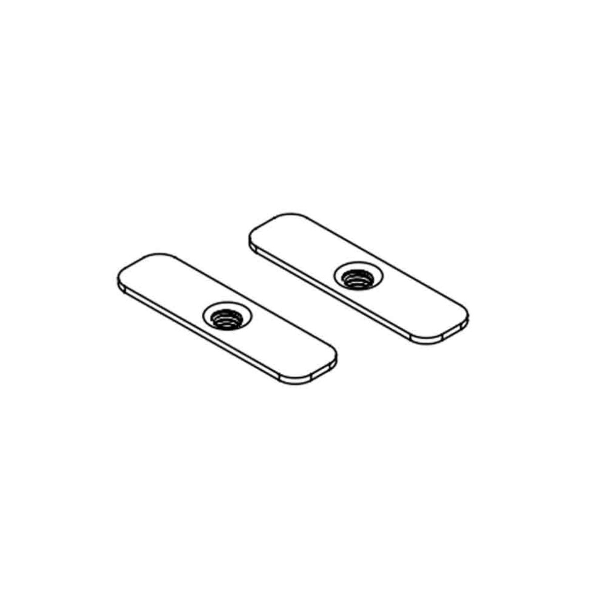 Chromapath Vertical Mounting Brackets, Pack of 2 - Bees Lighting