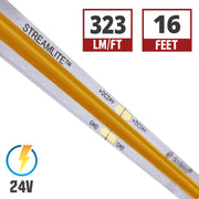 Streamlite COB Tape Light, Static White, 323 Lm/ft - Bees Lighting