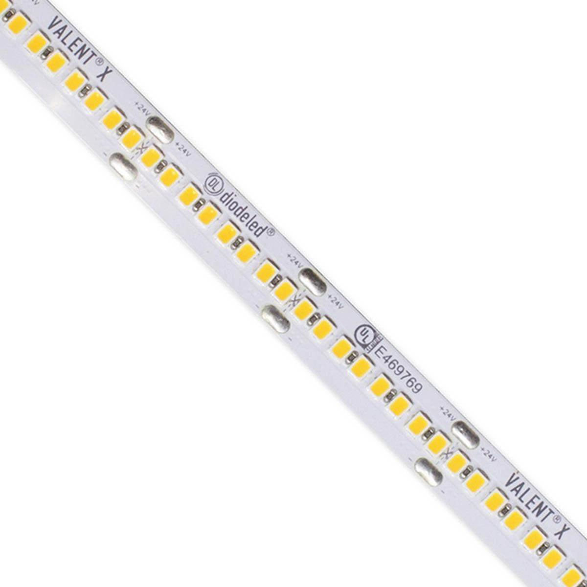 Valent X High Density LED Strip Light, 16Ft Reel, 2400K, 469 Lm/Ft, 24V - Bees Lighting