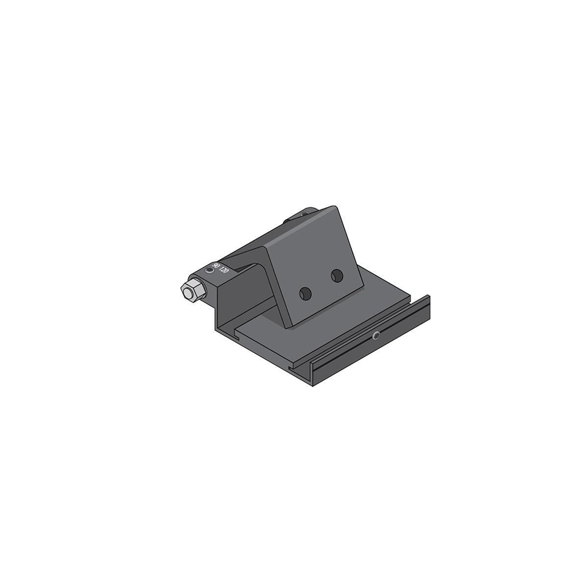 BROADWAVE LED Wall Washer Hinged Bracket, Black, 2-Pack - Bees Lighting