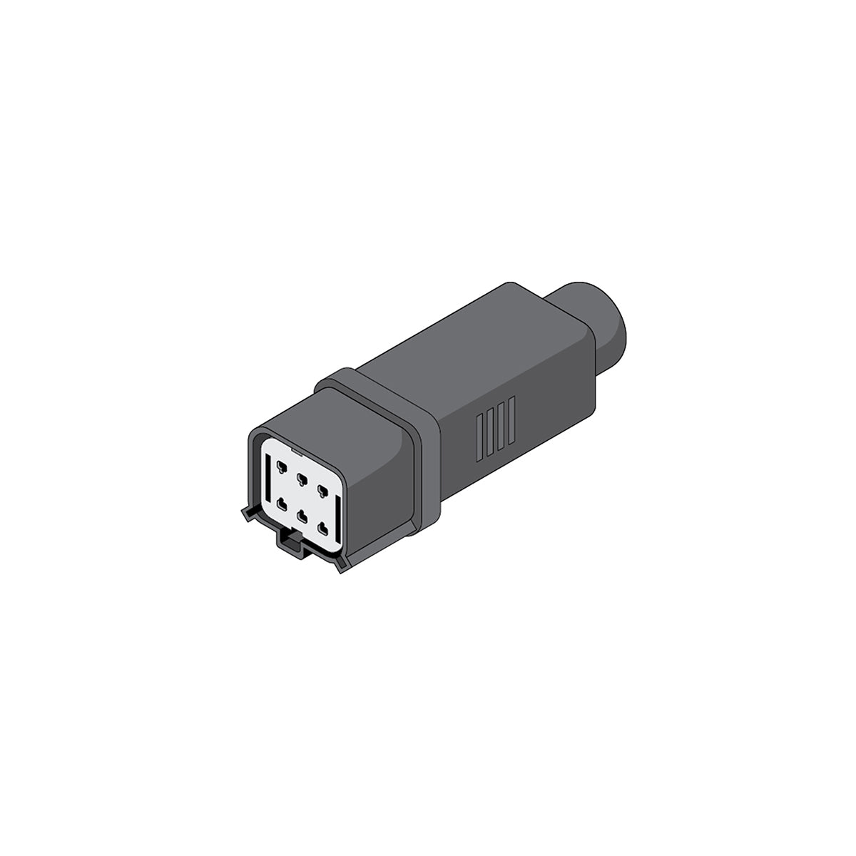 BROADWAVE LED Wall Washer Termination Cap, Wet Location Connector, Black - Bees Lighting