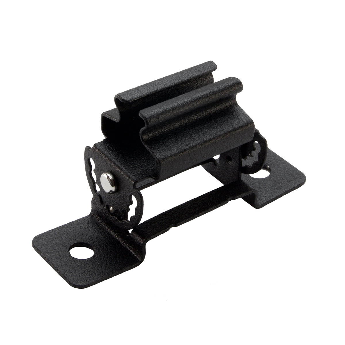 Black Rotating Mounting Clips for Square, 45°, and DUO Channels, Pack of 2