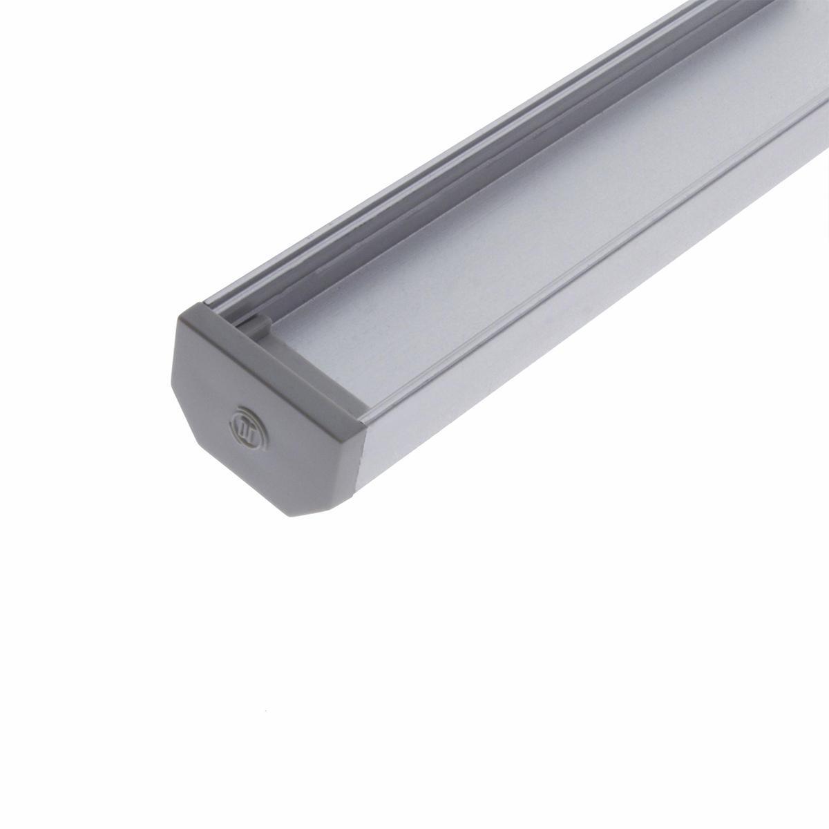 48in. Chromapath Builder, Square LED Aluminum Channels for 12mm strip lights - Bees Lighting