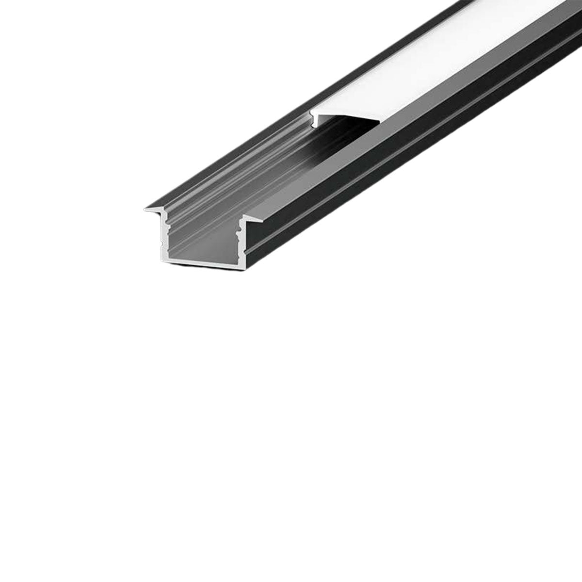 Slim Recessed Channel Accessory Pack, End Caps, Set of 3 - Bees Lighting