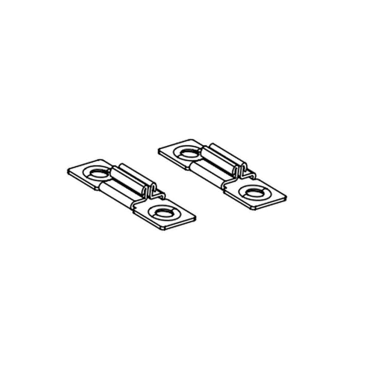 Chromapath Standard Mounting Clips for Square, 45°, and DUO Channels, Pack of 2 - Bees Lighting