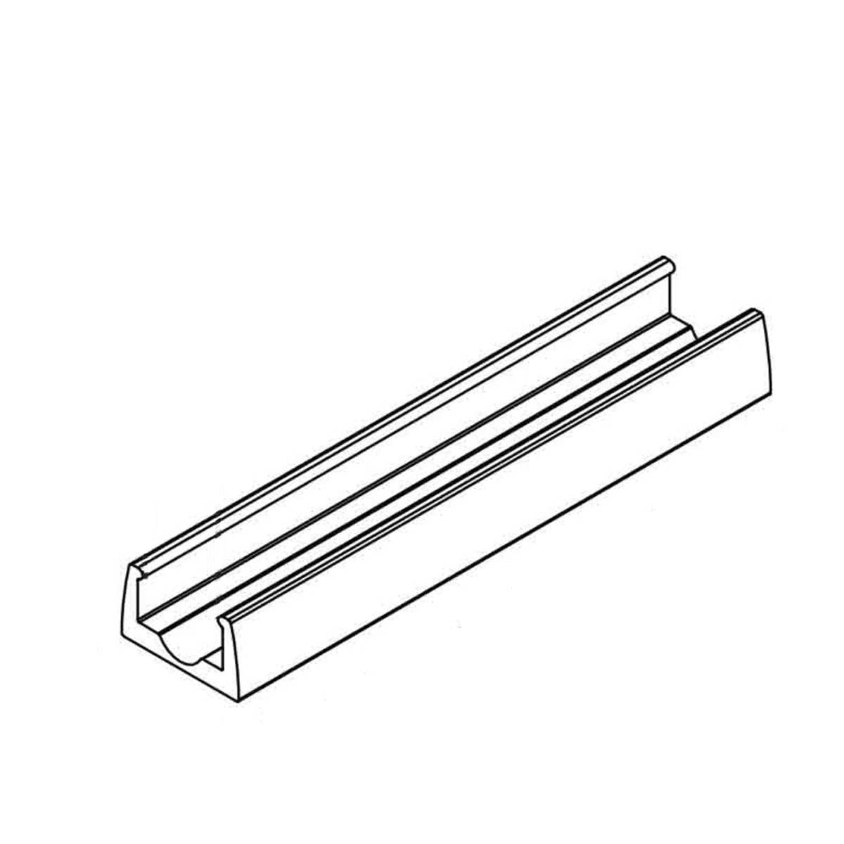 39.4in. Slim Mounting Channel For Hydrolume Series, 2 Pack