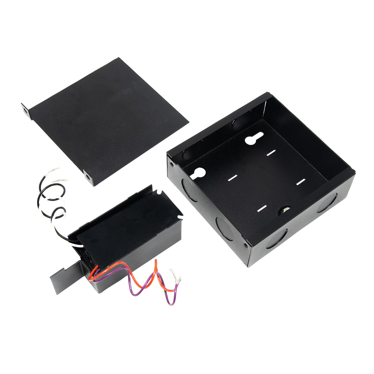MikroDIM 60 Watts 24VDC LED Driver and LO-PRO Junction Box, ELV Dimming - Bees Lighting