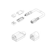 Diode LED NEON BLAZE Connector Accessories - Bees Lighting