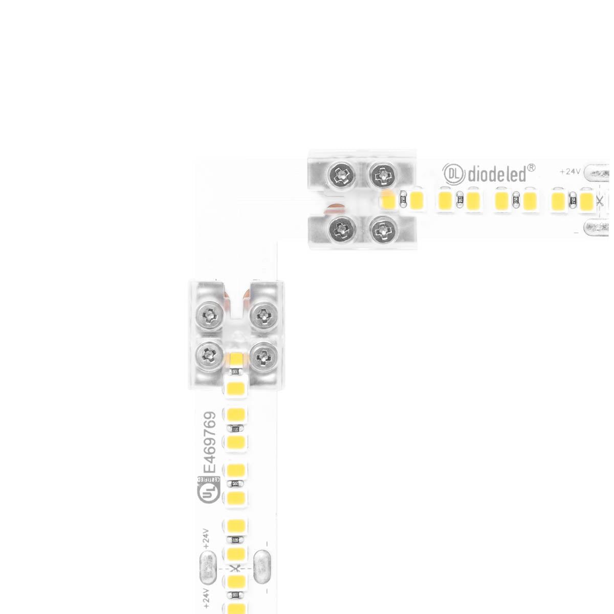 Diode LED 12mm Tape Light Terminal Block Connector - Bees Lighting