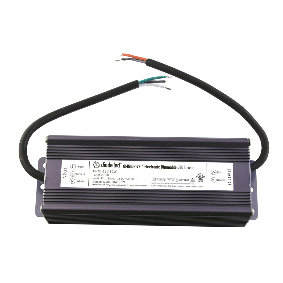 OMNIDRIVE Electronic Dimmable Drivers, ELV, Triac and MLV Dimming - Bees Lighting