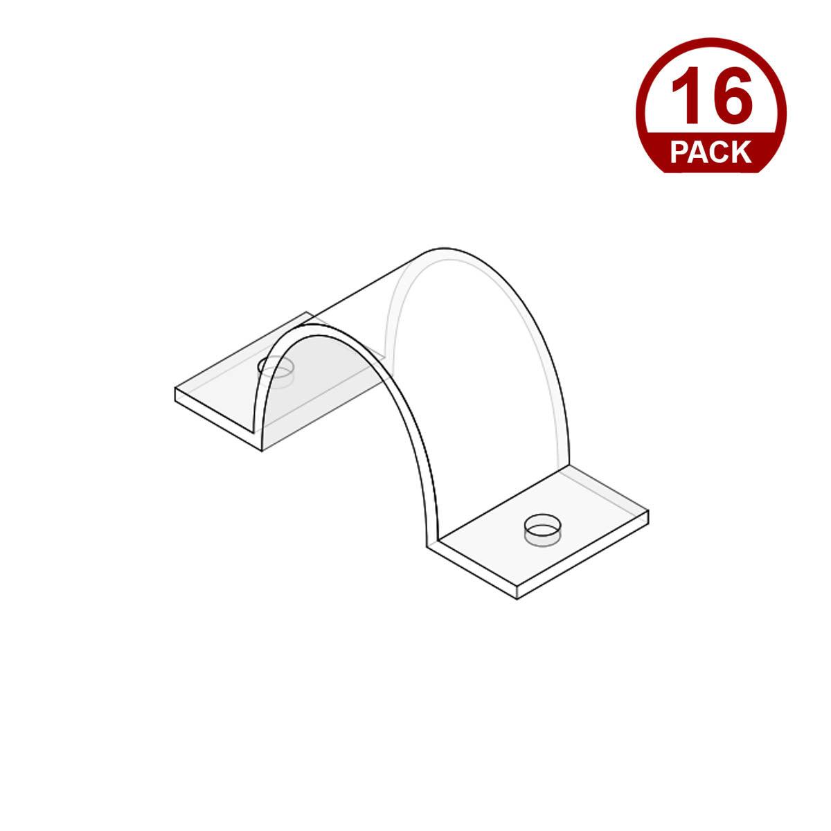 NEON BLAZE Top Bending Top U-clip, Pack of 16 - Bees Lighting
