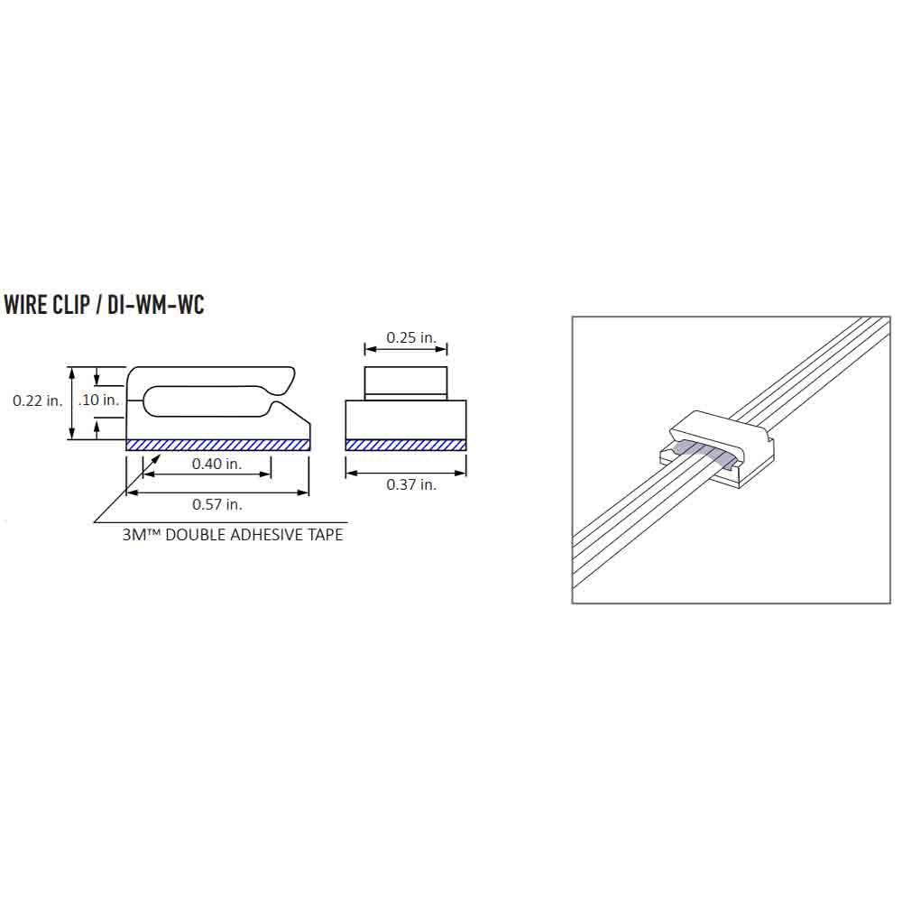 Wire Clips, Pack of 10