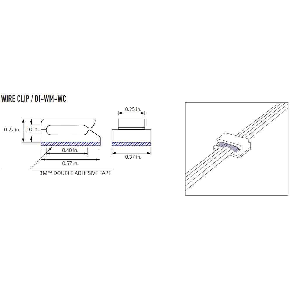 Wire Clips, Pack of 10 - Bees Lighting