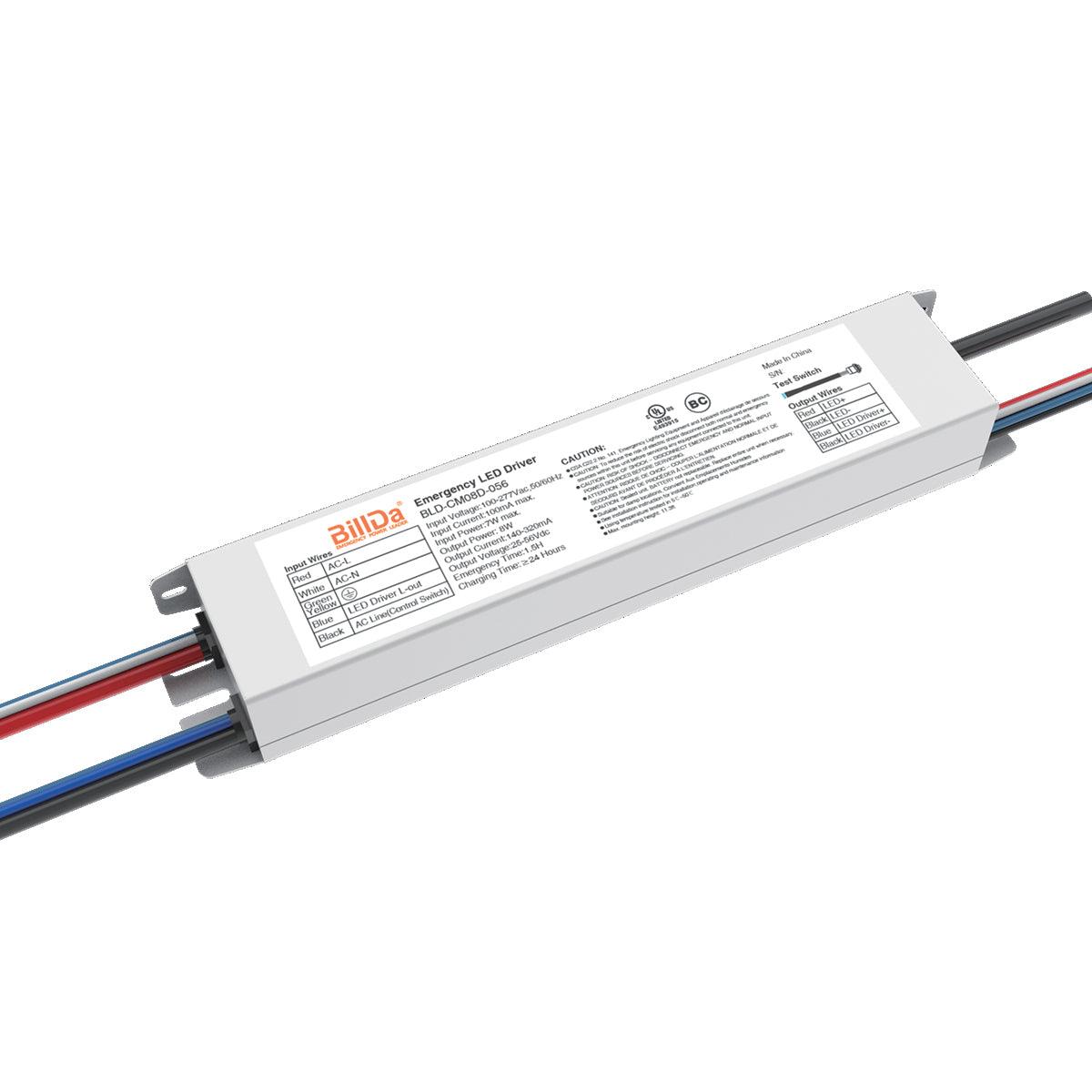 LED Emergency Driver, 8 Watts, High Voltage Output - Bees Lighting