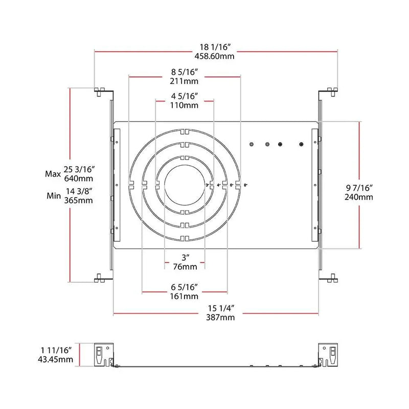 RAB WFRL4R99FA120WB - 4 In. Wafer Canless LED Recessed Light, 9 Watt ...
