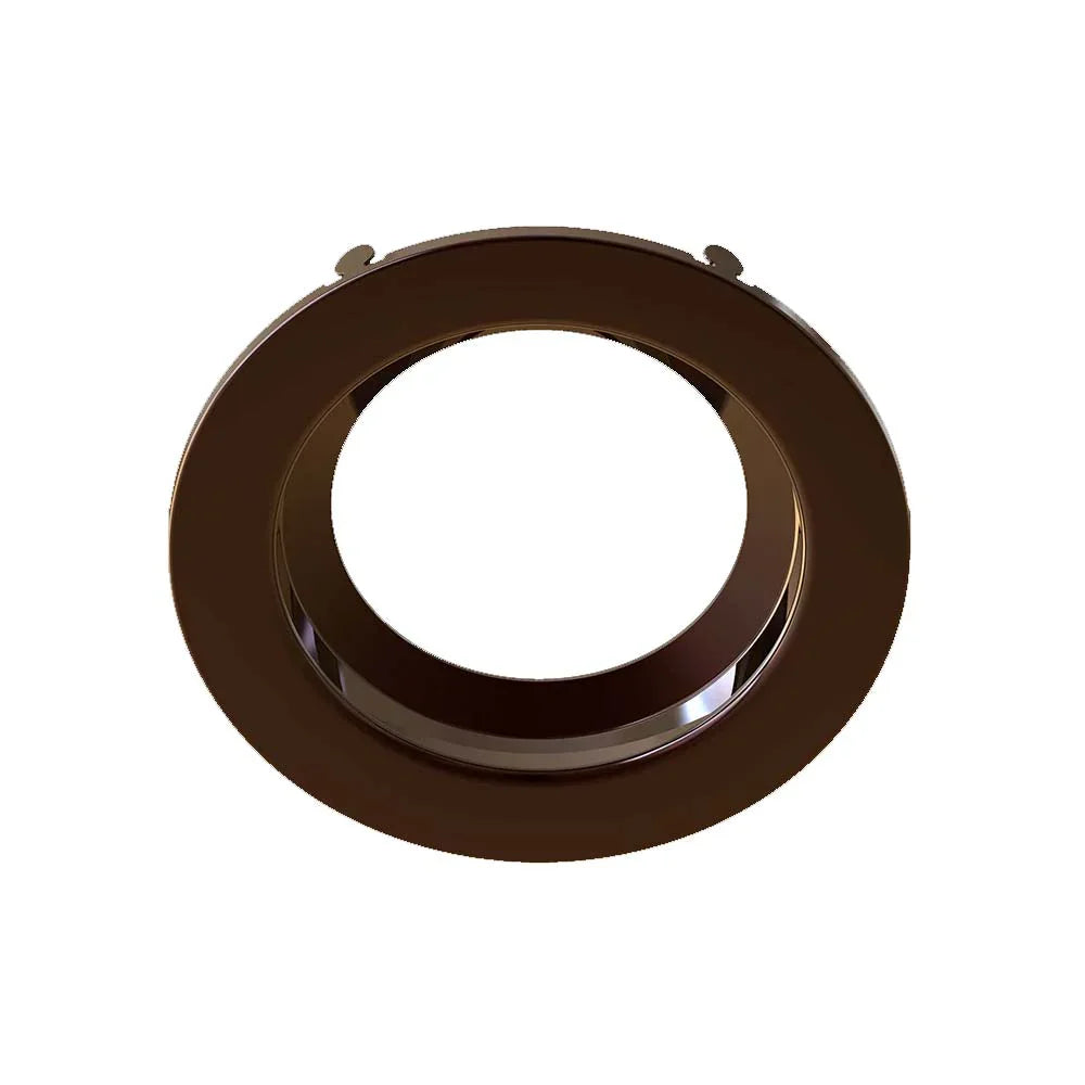4" Round Trim Smooth Bronze Finish - Bees Lighting